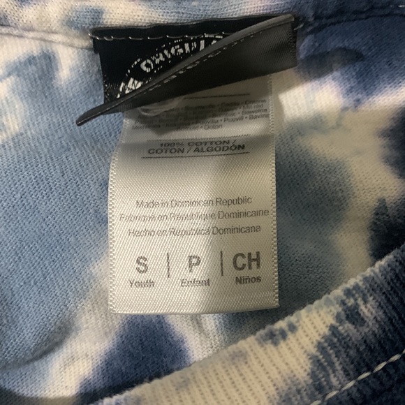 Santa Cruz tye dye cropped tee - Picture 3 of 3